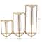 14.5" Gold Stainless Steel Test Tube Bud Vases